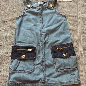 Little Marc Jacobs Girl Jean Dress. Brand New with Tags. Size 5.